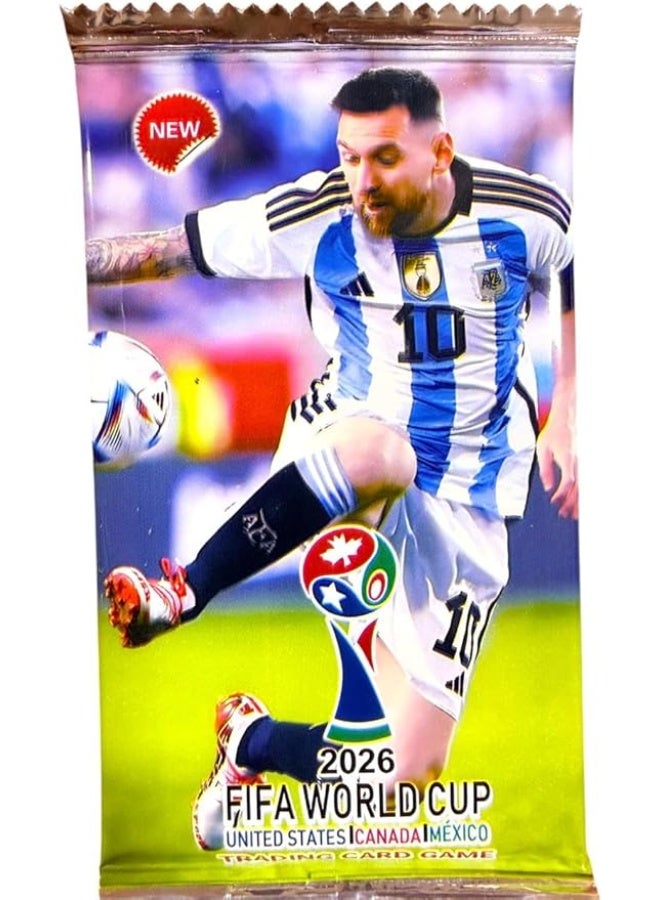 FIFA World Cup 2026 Trading Cards – Set of 24 Glossy Cards (3 Envelopes x 8 Cards) – USA, Mexico & Canada - Image 3